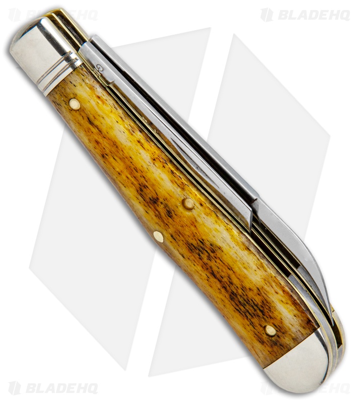 GEC Tidioute - #92 Eureka Jack Pocket Knife | Jigged Camel Bone