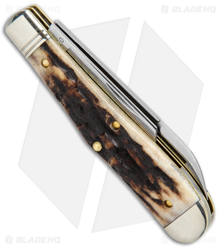 GEC #92 Northfield UN-X-LD Eureka Jack Pocket Knife Sambar Stag 922219