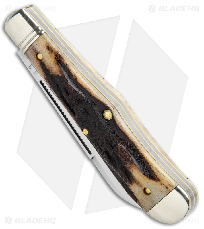 GEC #92 Northfield UN-X-LD Eureka Jack Pocket Knife Sambar Stag 922219