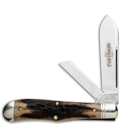 GEC #92 Northfield UN-X-LD Eureka Jack Pocket Knife Sambar Stag 922219