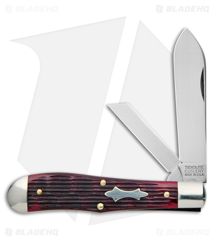 GEC Tidioute - #92 Eureka Jack Pocket Knife | Elderberry Jigged Bone
