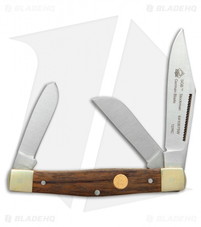 Puma SGB Stockman Pocket Knife 3.875" Jacaranda Wood (6410675W)