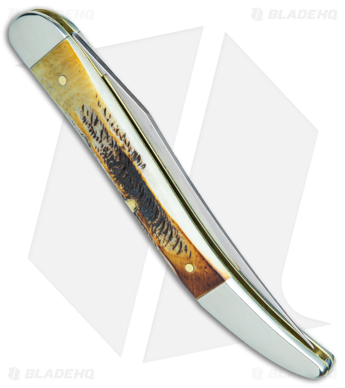 Case Medium Texas Toothpick Knife 3" Case 6.5 BoneStag (6.510094 SS) 65328