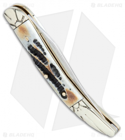 Frost Cutlery Toothpick  Pocket Knife 3" Mojave Bone MB-109MB