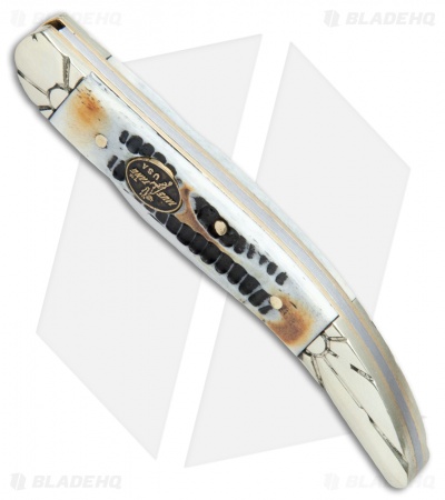 Frost Cutlery Toothpick  Pocket Knife 3" Mojave Bone MB-109MB