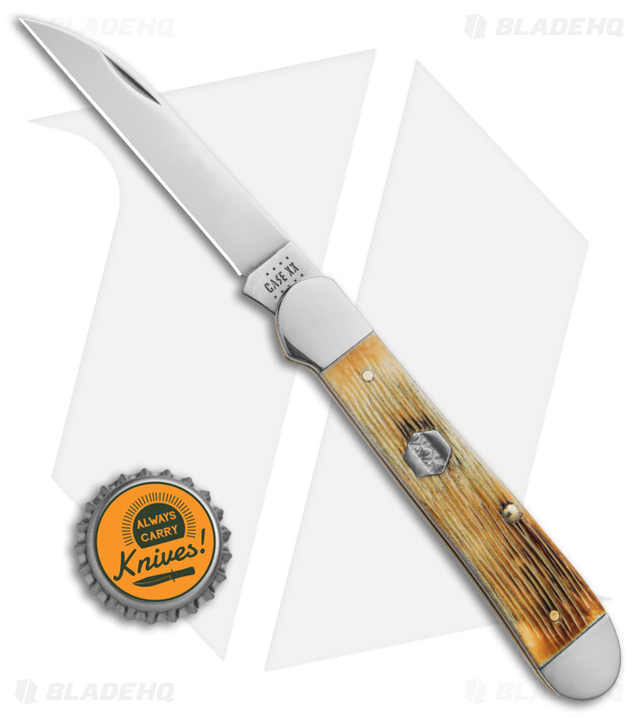 Case XX Mini Copperlock Vintage Bone PVD Stainless 36742