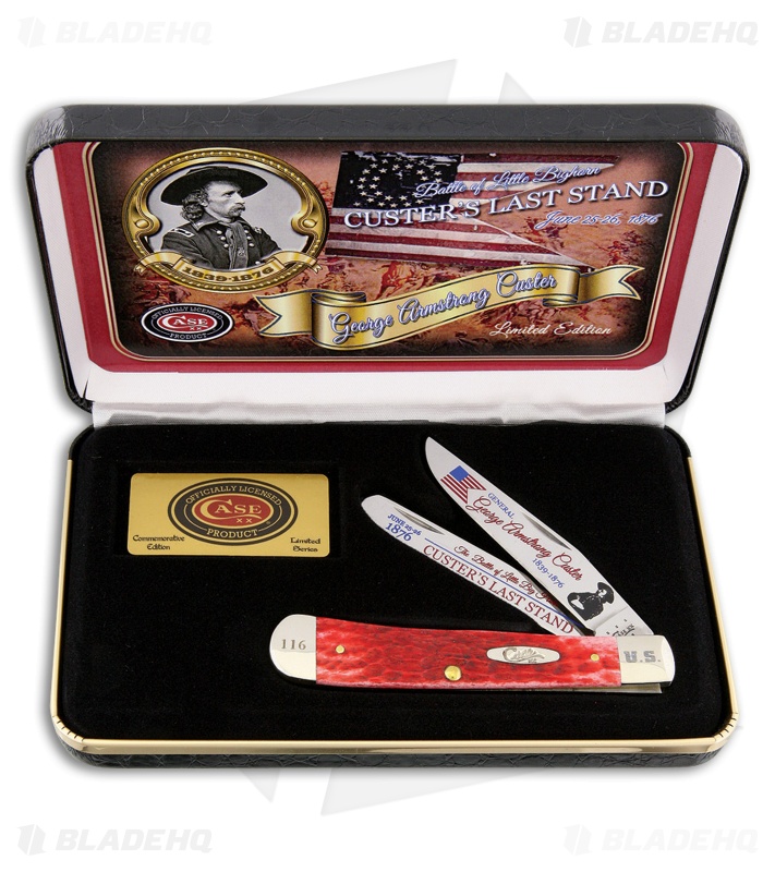 Case Custer's Last Stand Trapper 4.125