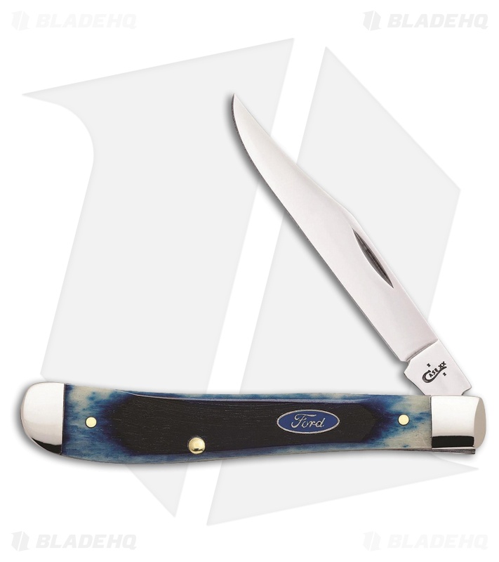 Case Cutlery Ford Motor Company Slimline Trapper Traditional Knife  4.125" 14322