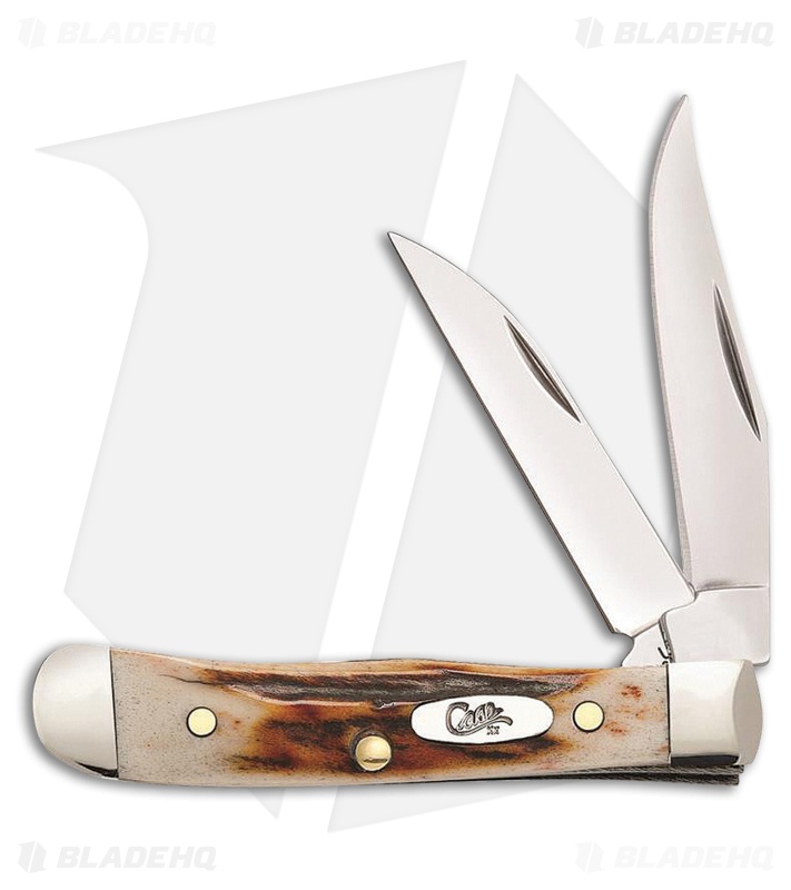 Case Cutlery Tiny Trapper Traditional Knife 2.375" Red Stag (R52154W SS) 09580