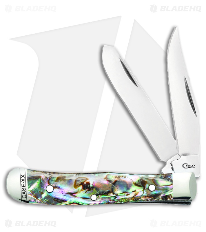 Case Cutlery Tiny Trapper 2.375" Abalone (82154 SS) 12018