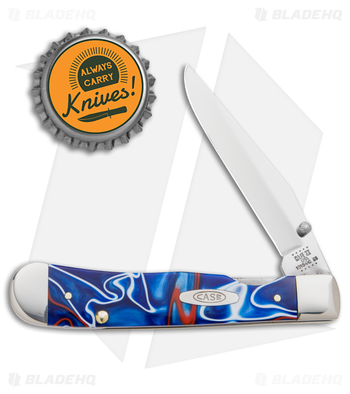 Case Kickstart TrapperLock Patriotic (10154AC SS) - Blade HQ