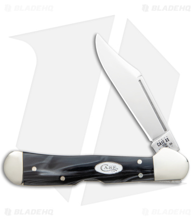 Case Mini CopperLock Knife Black Pearl Kirinite (2.7" Polish) 23676