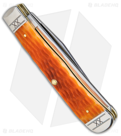 Case Trapper Knife 4.1" Cayenne Bone/Crandall Jig (6254 SS) 35810