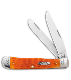 Case Trapper Knife 4.1" Cayenne Bone/Crandall Jig (6254 SS) 35810