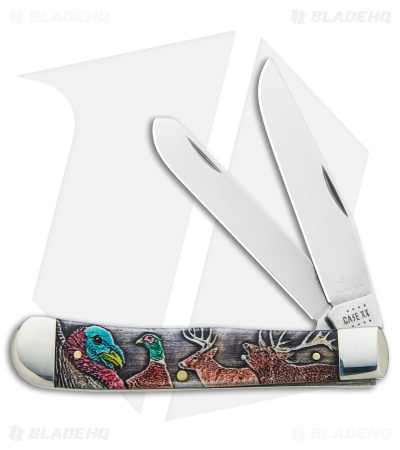 Case Trapper Wildgame Series Gift Set Embellished Smooth Bone (6254 SS) 60585