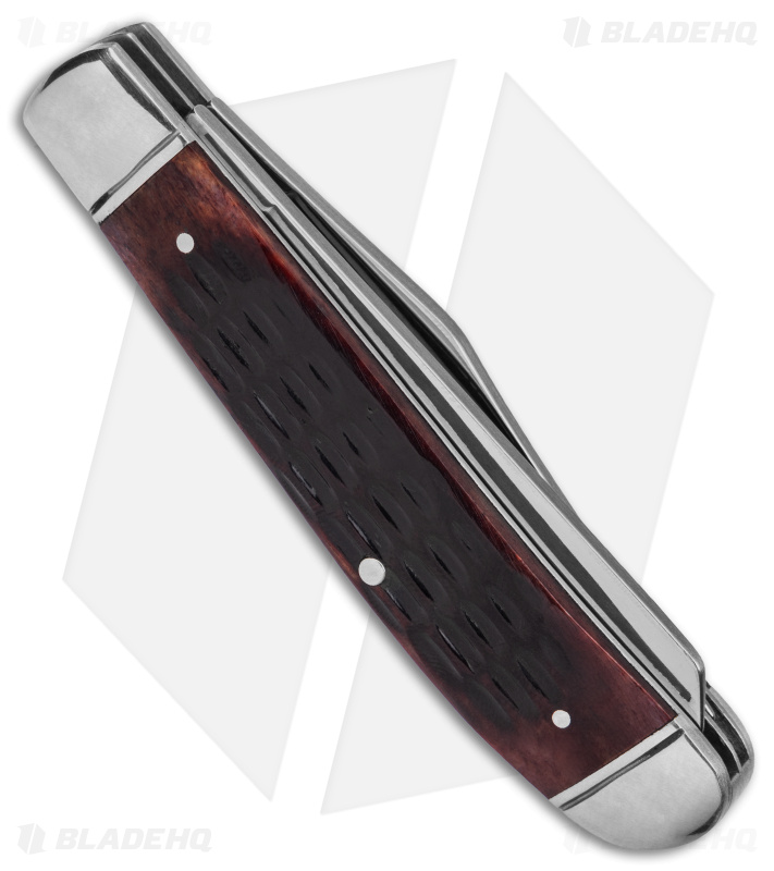 Cold Steel Mini Trapper Slip Joint Knife Jigged Bone (2.7" Satin)