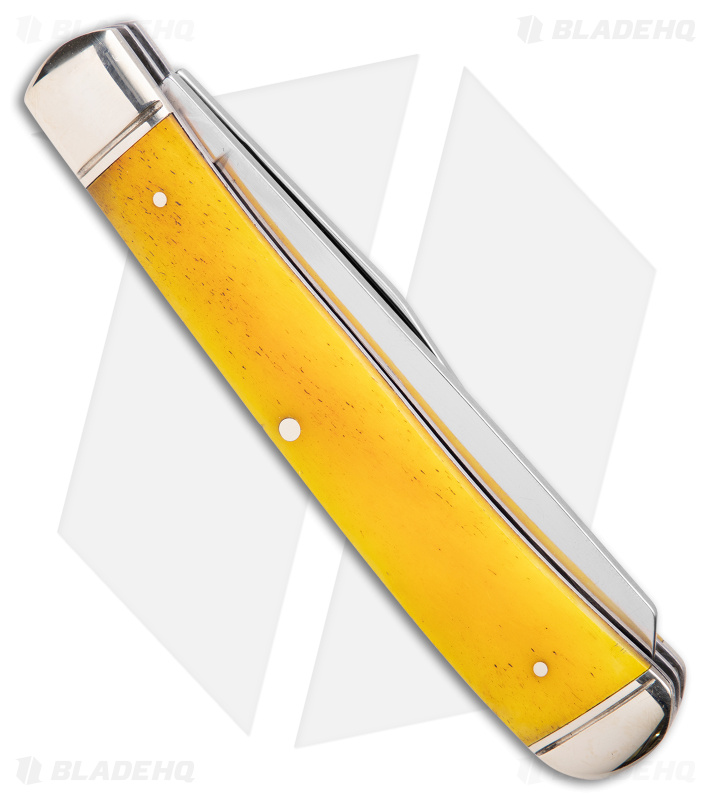 Cold Steel Trapper Slip Joint Knife Yellow Bone (3.3" Satin)