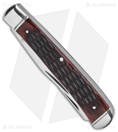 Cold Steel Trapper Slip Joint Knife Jigged Bone (3.3" Satin)