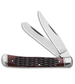 Cold Steel Trapper Slip Joint Knife Jigged Bone (3.3" Satin)
