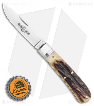 GEC Mustang #74 Pocket Knife | Sambar Stag - Blade HQ