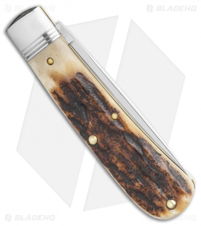 GEC Mustang #74 Pocket Knife Sambar Stag (3.00" Satin) 745120