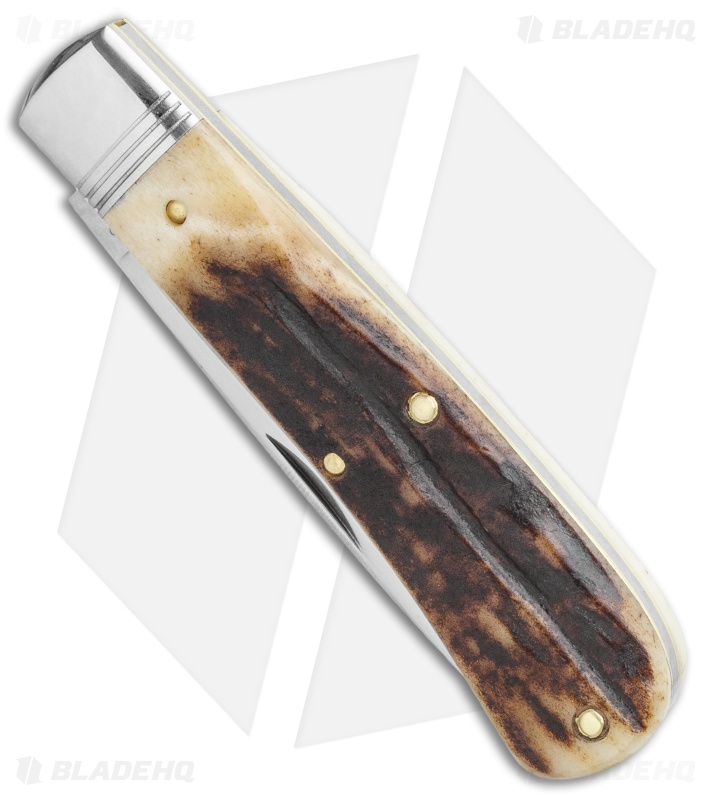 GEC Mustang #74 Pocket Knife Sambar Stag (3.00" Satin) 745120