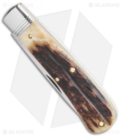 GEC Mustang #74 Pocket Knife Sambar Stag (3.00" Satin) 745120