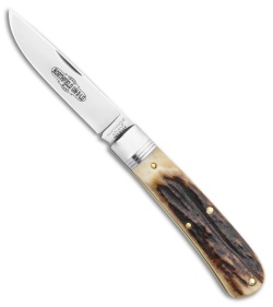 GEC Mustang #74 Pocket Knife | Sambar Stag - Blade HQ