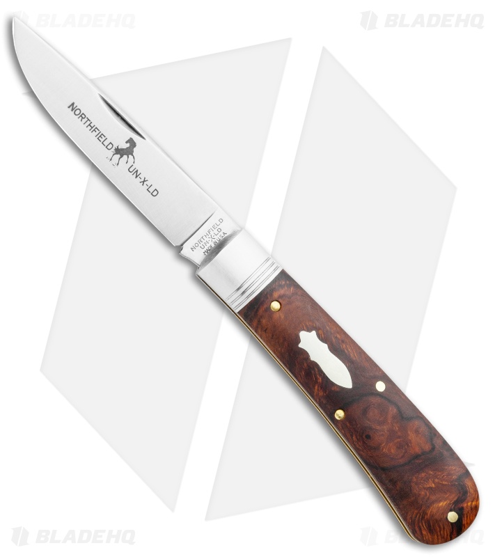 がく様 GEC Mustang #74 Pocket Knife | Arizona Ironwood - Blade HQ