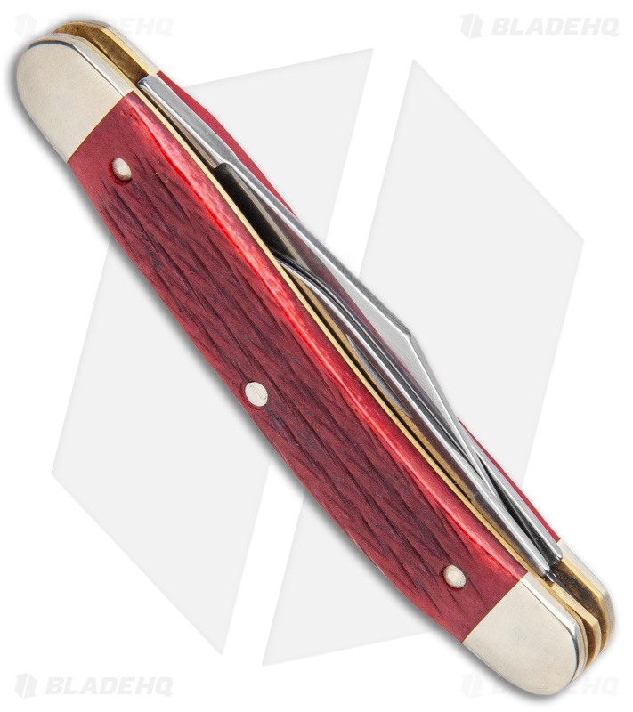 Boker Whittler Pocket Knife Jigged Red Bone 110280SRB