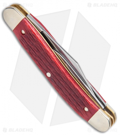 Boker Whittler Pocket Knife Jigged Red Bone 110280SRB
