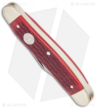 Boker Whittler Pocket Knife Jigged Red Bone 110280SRB
