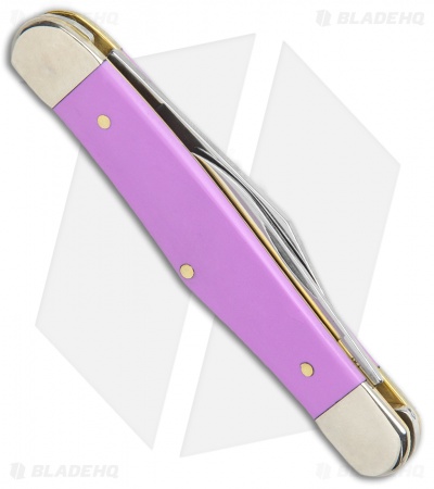 Case Half Whittler Pocket Knife Lilac Ichtus Synthetic (4208 SS) 39164