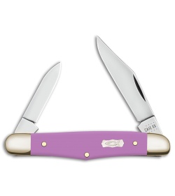 Case Half Whittler Pocket Knife Lilac Ichtus Synthetic (4208 SS) 39164