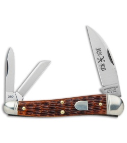 GEC Tidioute Cutlery Pocket Knife Burnt Orange Jigged Bone (2.37") 380321