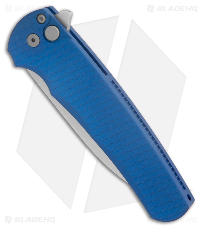 Pro-Tech Malibu Knife Blue Dragon Scale Aluminum MagnaCut SW