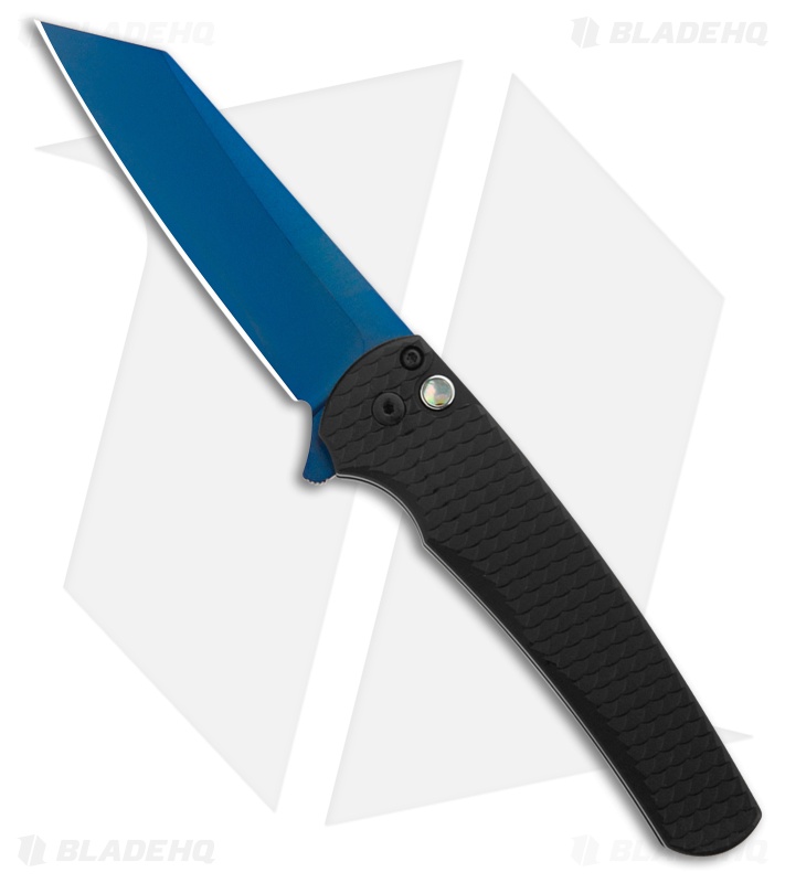 滝ぼん Pro-Tech Knives Malibu Custom Limited Flipper Black Handle