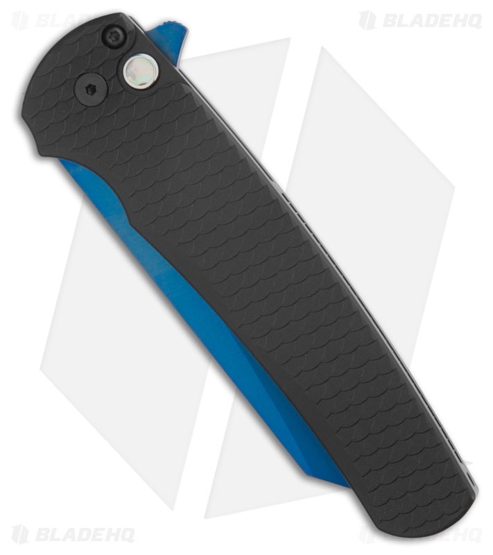 滝ぼん Pro-Tech Malibu Reverse Tanto Sapphire Dragon Scale