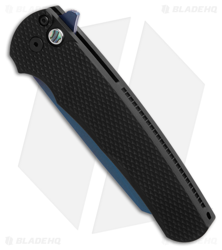 天空のクローバ Pro-Tech Malibu Reverse Tanto Knife Blk (Saph) - Blade HQ