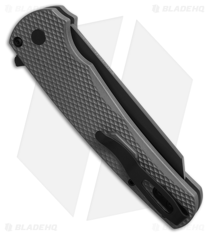 Pro-Tech Malibu - Plunge Lock Folding Knife | Textured Gray | Blade HQ
