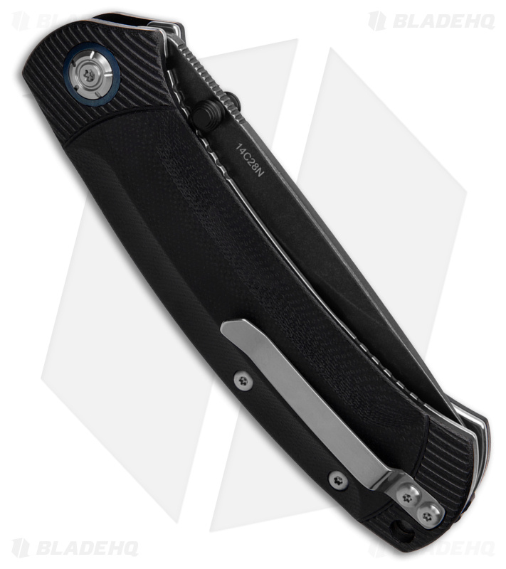 QSP Copperhead Liner Lock Knife Black G-10 (3.5" Black) QS109-A2