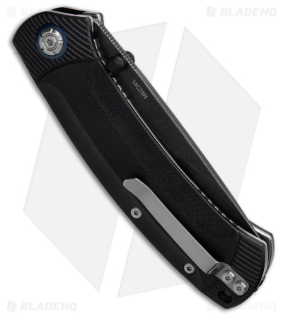 QSP Copperhead Liner Lock Knife Black G-10 (3.5" Black) QS109-A2