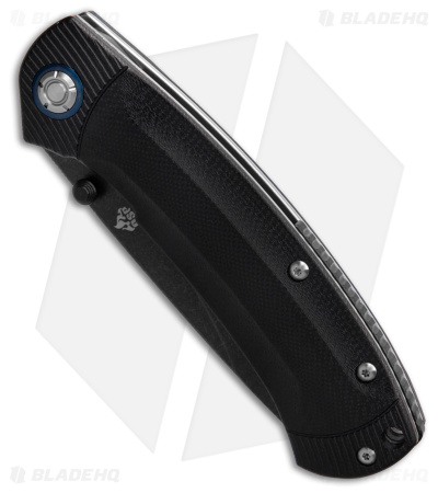 QSP Copperhead Liner Lock Knife Black G-10 (3.5" Black) QS109-A2
