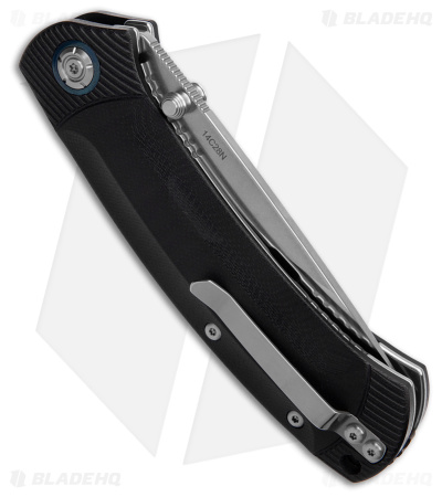 QSP Copperhead Liner Lock Knife Black G-10 (3.5" Satin) QS109-A1