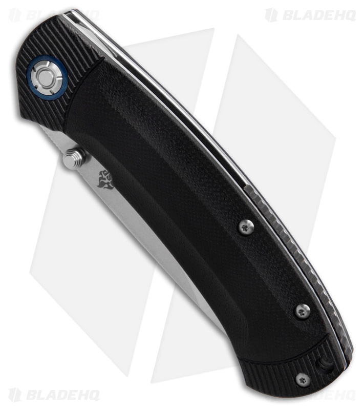 QSP Copperhead Liner Lock Knife Black G-10 (3.5" Satin) QS109-A1