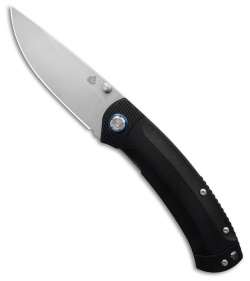 QSP Copperhead Liner Lock Knife Black G-10 (3.5" Satin) QS109-A1