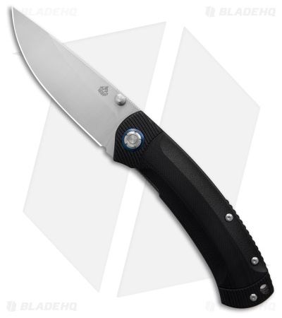 QSP Copperhead Liner Lock Knife Black G-10 (3.5" Satin) QS109-A1