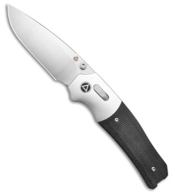 QSP Jacob Lundquist Vault Glyde Lock Knife Black Micarta (3.25" Satin)
