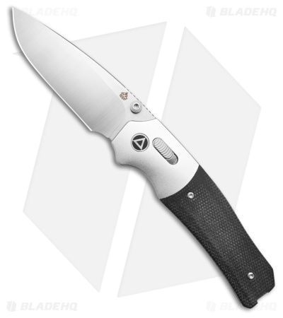 QSP Jacob Lundquist Vault Glyde Lock Knife Black Micarta (3.25" Satin)