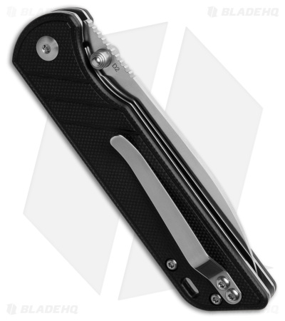 QSP Parrot V2 Liner Lock Knife Black G-10 (3.25" Satin) QS102-A
